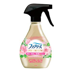 P＆G ファブリーズ プレミアム パステルフローラル＆ブロッサムの香り 本体 370ml 消臭剤 消臭 除菌 ファブリック 布 衣類 空間 部屋｜alude