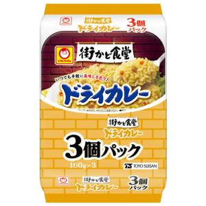 賞味期限：26.08.13』東洋水産 街かど食堂 ドライカレー 3個入