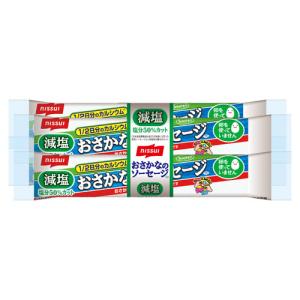 ニッスイ おさかなのソーセージ 減塩 4本束×...の詳細画像1