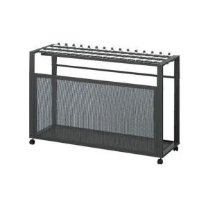 『代引不可』 ライオン事務器 鍵付傘立 W1310×D450×H840mm TKU-45 586-02 『送料無料（一部地域除く）』