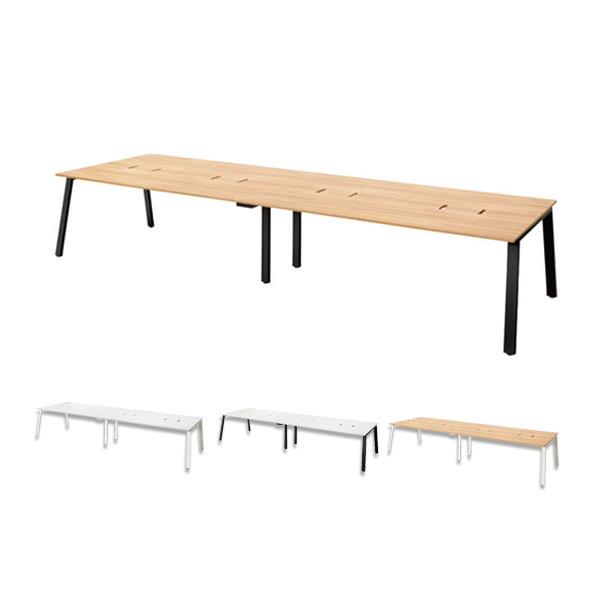 『代引不可』『組立設置込』 Garage MRフリースタイルデスク スタンダード天板 W4000×D...