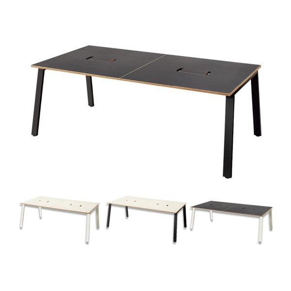 『代引不可』『組立設置込』 Garage MRフリースタイルデスク 指紋レス天板 基本デスク W20...