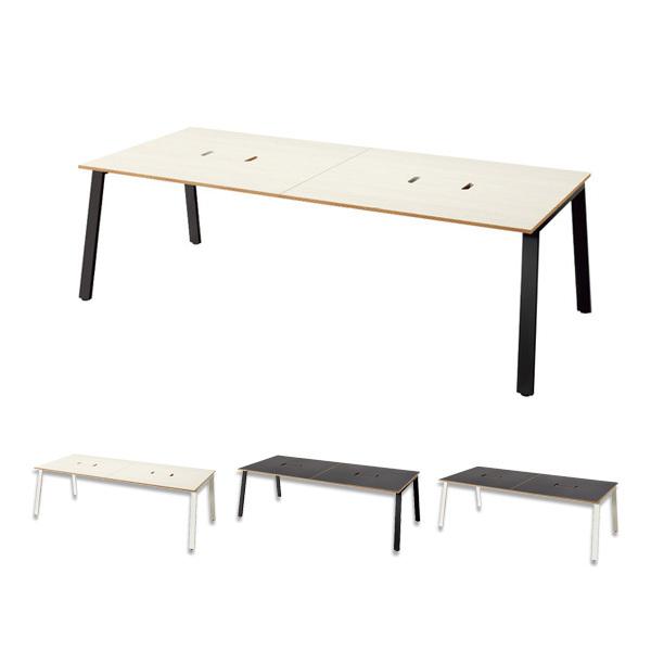 『代引不可』『組立設置込』 Garage MRフリースタイルデスク 指紋レス天板 基本デスク W24...