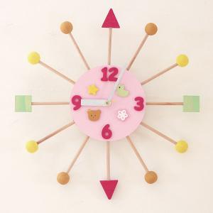 工作キット おやこでつくる木のかべかけ時計 子...の詳細画像2