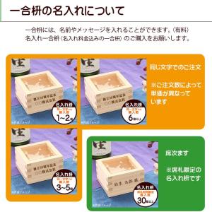 枡 一合枡 祝焼印入り 結婚式 披露宴 イベン...の詳細画像5