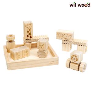 ウッディプッディ（WOODY PUDDY） 型はめパズル 積み木 知育玩具