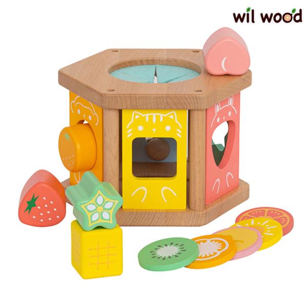 型はめパズル 積み木 知育玩具 もぐもぐボックス 0歳 10ヶ月 クリスマスプレゼント 子供 型はめ...