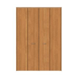 建具 扉 クローゼット ドア 折れ戸 4枚 4年保証 Ta レールタイプ ピボット仕様 ノンケーシング枠 把手付 17 12 押入れ ミラーなし Eaa Diy 折戸リフォーム 16