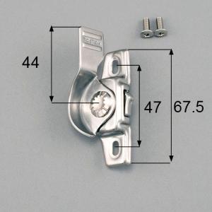 R1Y62 TP61L LIXIL リクシル TOSTEM トステム クレセント 左用 トーヨーサッシ 太陽 CX CS 窓 サッシ 部品 鍵 錠 新品 純正品 修理 交換 リフォーム DIY｜alumidiyshop