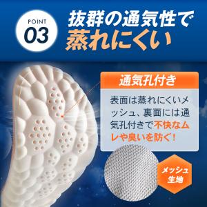 インソール 中敷き 靴 2足セット スニーカー...の詳細画像4