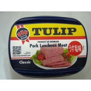 チューリップ ポークランチョンミート（うす塩味）200g TULIP エコ