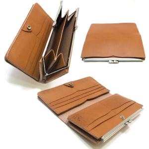 がま口 長財布 サドルレザー 本革財布 メンズ...の詳細画像4