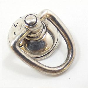 シルバー コンチョ ドロップハンドル ワッカコンチョ スクエア 唐草