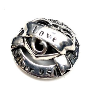 ALZUNI クロスボールコンチョ　シルバー950 2個セット！ シルバー コンチョ クロス クロスボール 950 メンズ レディース 飾り