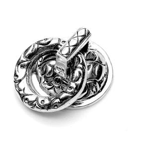 シルバー コンチョ ドロップハンドル ワッカコンチョ サクラ 桜 950