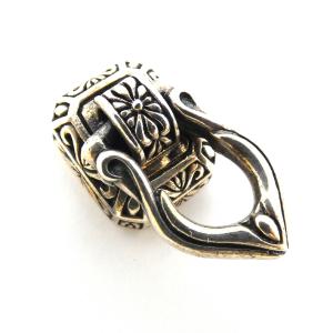 ウォレットチェーン 四つ編み 手編み パイソン ヘビ革 蛇革 ウォレット