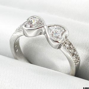 送料無料!! 大粒カラーストーン 15号 CZダイヤモンド デザインリング