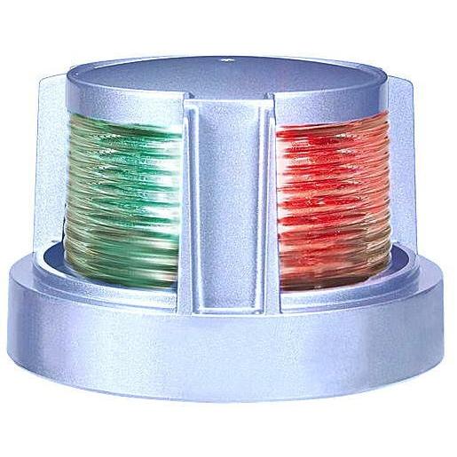 航海灯 小糸 両色灯 第2種 シルバーボディ MLB-5AB2S 12V-24V兼用 LED両色灯 ...