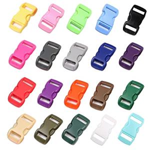 YFFSFDC 40個20色サイドリリースバックル 差し込みバックル
