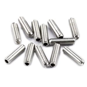 Musiclily Pro ミリ規格M3X10mm ステンレススチール製サドル弦高調整ビス インポートストラト/テレキャスターエレ