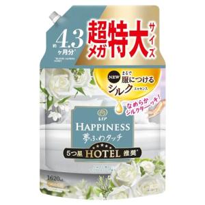(在庫処分セール)レノアハピネス 夢ふわタッチ ホワイトティーの香り 詰め替え 超メガ特大 1620mL