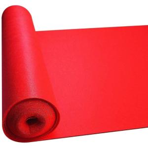 wincos 毛氈 赤 もうせん 厚手 1m×2.5m 厚さ3mm 敷物 書道用下敷き