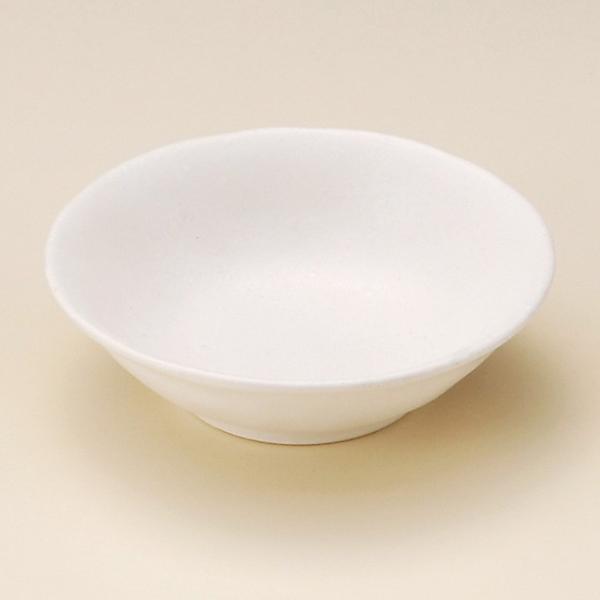 和食器 小さな白釉クラフト 浅鉢 11.1×3.3cm 小皿 豆皿 お醤油 プチ うつわ 陶器 カフ...