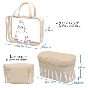 ムーミン MOOMIN トラベルポーチセット ...の詳細画像4