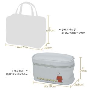 SNOOPY スヌーピー トラベルポーチセット...の詳細画像3