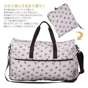 スヌーピー ボストンバッグ Lサイズ キャリー...の詳細画像1