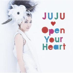 [568] CD JUJU Open Your Heart ~素顔のままで~ 1枚組 ケース交換 AICL-1826の商品画像