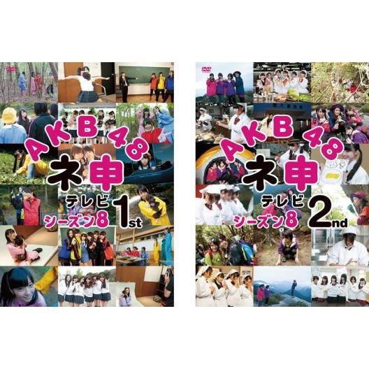 AKB48 ネ申 テレビ シーズン8 全2枚 1st、2nd レンタル落ち セット 中古 DVD