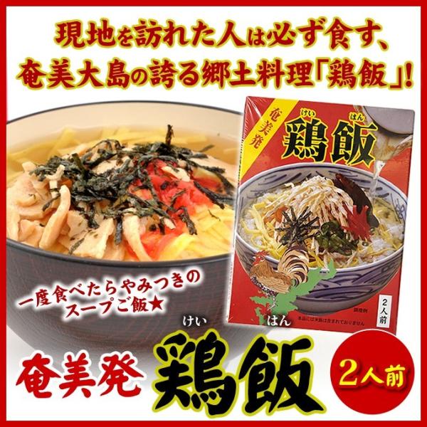 奄美大島 鶏飯 けいはん 鶏飯の素 2人前×5箱 タイセイ観光 スープごはん レトルトご飯
