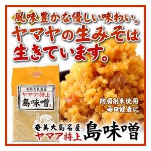 味噌 みそ 粒味噌 味噌 特上島味噌1kg×6袋 ミソ ヤマア 生味噌 お味噌 無防腐剤 奄美大島