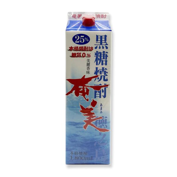 黒糖焼酎　奄美　紙パック　25度　1800ml