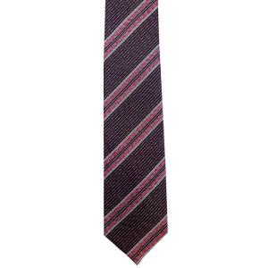 送料無料】本場大島紬ネクタイ＜工房花いろ＞（秋名バラ/ブラック