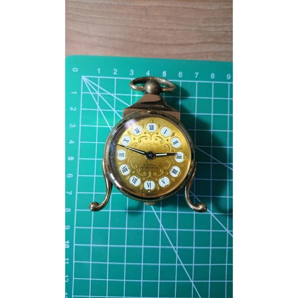 中古o1025 TURLER（チューラー） 小型置き時計 約100年前製造 アンティーク