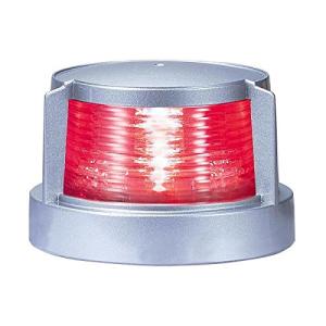 KOITO [小糸製作所] LED小型船舶用船灯 第二種舷灯 (紅) (ポートライト) ボディ色:シルバー 発光色:紅 MLL-4AB2Sの商品画像