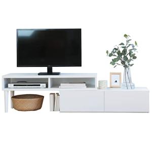 リファニ 木脚 伸縮テレビボード テレビ台 コーナー ローボード テレビ 