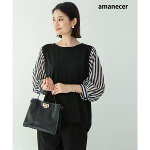 シフォンブラウス プルオーバー Tシャツ レイ...の詳細画像2