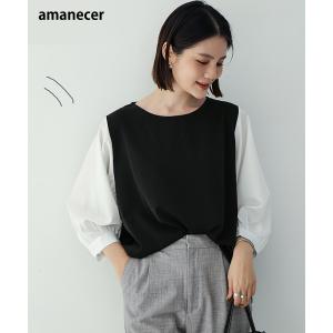 シフォンブラウス プルオーバー Tシャツ レイ...の詳細画像5