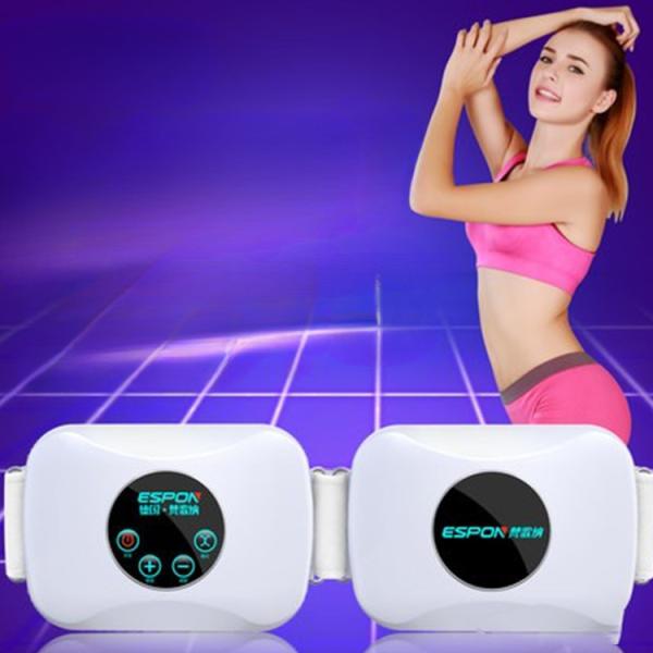 振動マシン USB充電式 腹筋 筋肉 腹筋ベルト ウエスト 筋トレ 運動 痩身 振動 ブルブル マシ...