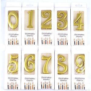 ナンバーキャンドル 誕生日バースデーキャンドル 　数字