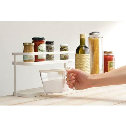 調味料入れ  砂糖 塩  ホワイト 720ml リベラリスタ クックポット リス