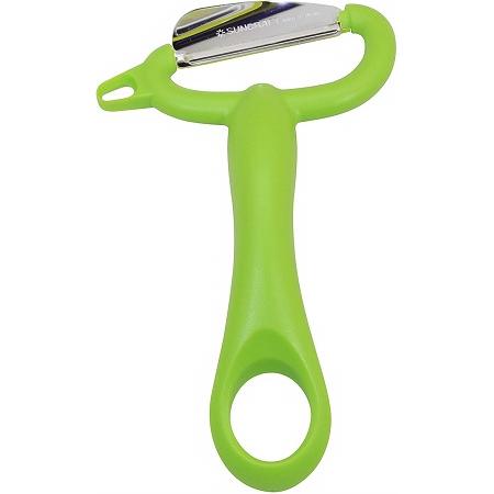 ピーラー 皮むき FC-109 サンクラフト 皮引き グリーン 切れ味 抜群 よく切れる 簡単 便利...