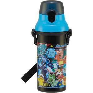 水筒 子供  直飲み プラスチック 480ml ポケットモンスター ポケモン ピカチュウ 男の子 食...