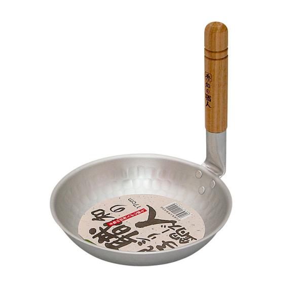 谷口金属 日本製 和の職人 親子鍋 シルバー 17cm ガス火専用 フタ別売り 軽い 使い易い 熱伝...