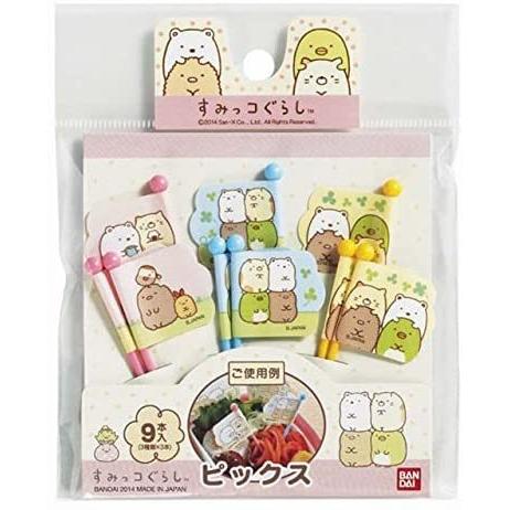 すみっコぐらし お弁当ピックス ピック キャラ弁 すみっこぐらし しろくま ねこ とんかつ とかげ ...