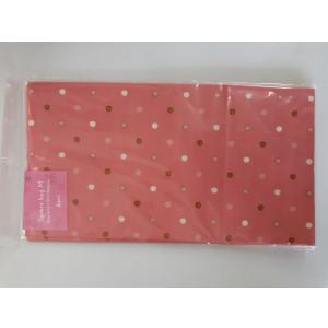 スクエアバッグ Ｍ ドット柄 6枚 Ｔ２２ 製菓用品 バレンタイン ラッピング