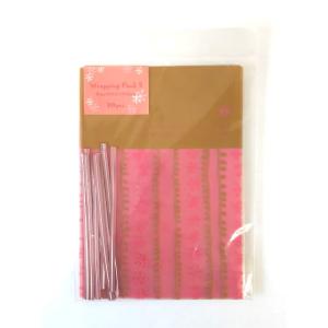 ラッピングパック Ｓ フラワー 10枚 Ｔ15 製菓用品 バレンタイン ラッピング